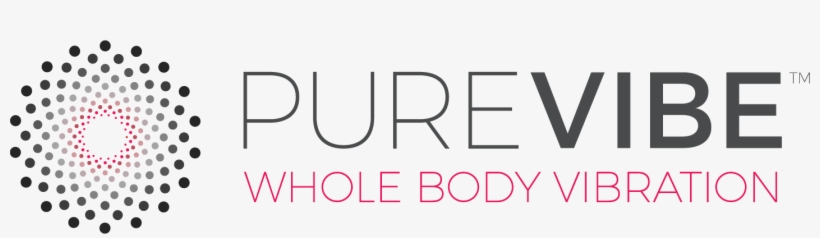 Cropped Pure Vibe Fitness Logo Web - Line Art, transparent png