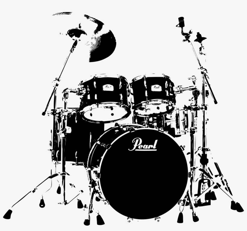 Appreciation Live Trace Traces Of The - Drum Kit Logo Mockup, transparent png
