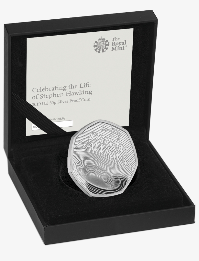 Stephen Hawking - Fifty Pence, transparent png