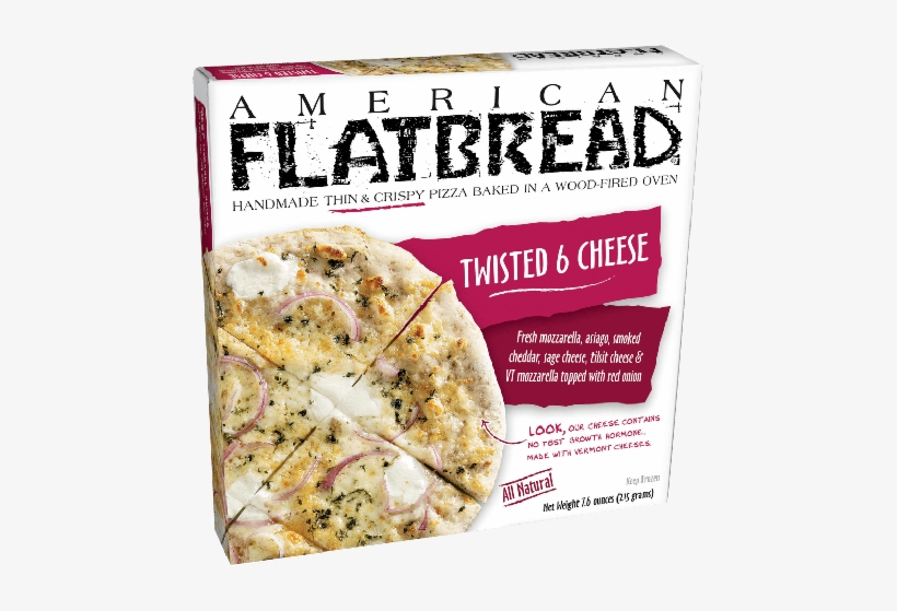 American Flatbread Twisted Six Cheese Pizza, 10 Inch - American Flatbread Pizza, transparent png