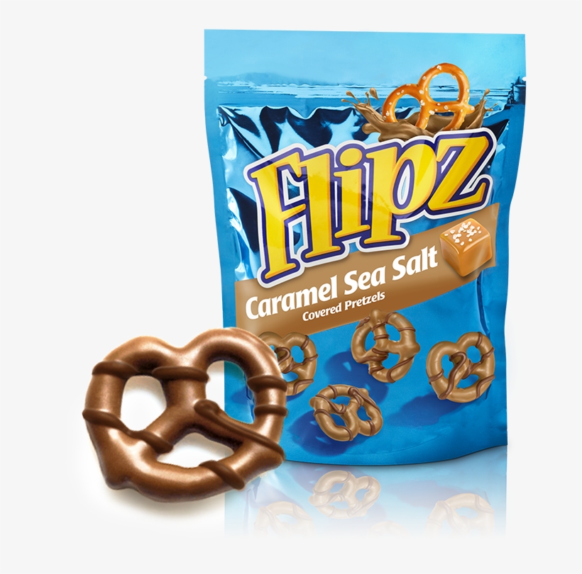 Caramel Sea Salt Flipz, transparent png