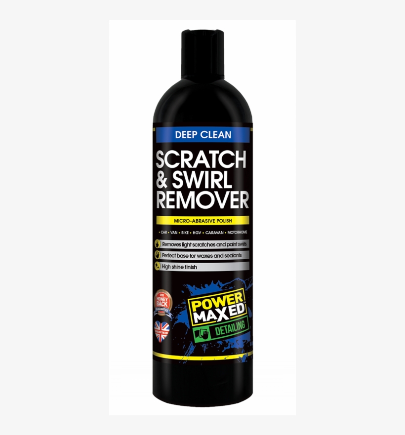 Deep Clean Scratch & Swirl Remover Polish, transparent png