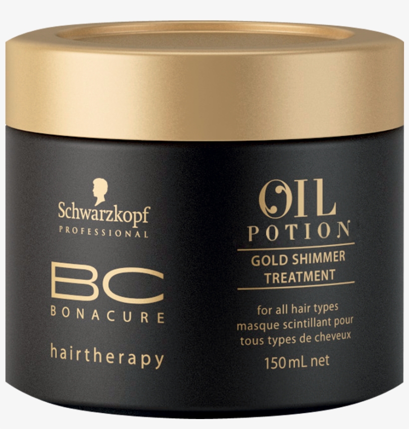 Oil Potion Gold Shimmer Treatment - מסכה לשיער הכי טובה, transparent png