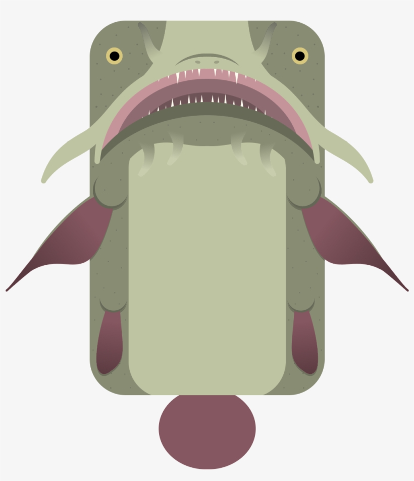 Animalthe Goonch Catfish - Catfish Deeeep Io, transparent png