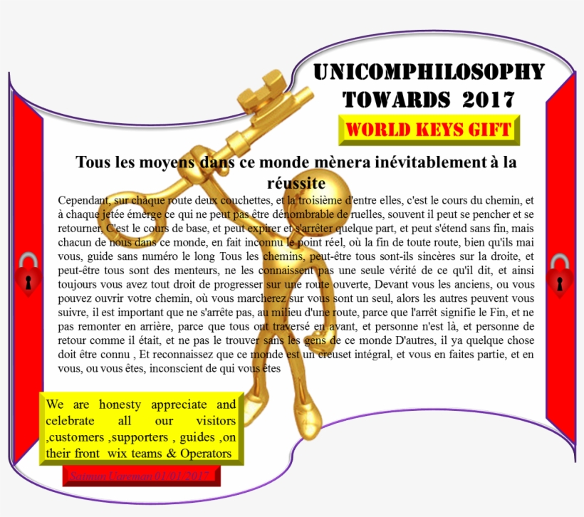Unicomphilosophy Towards 2017 - Art, transparent png