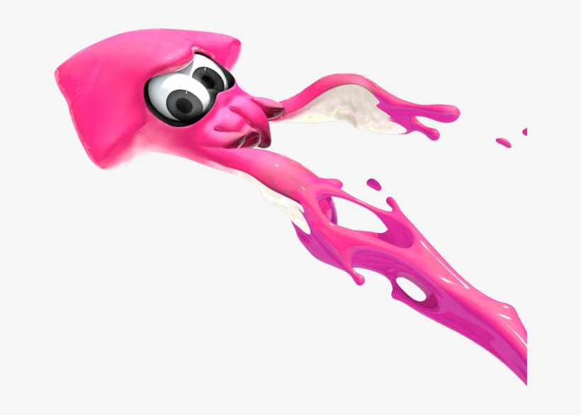View Samegoogleiqdbsaucenao File , Splatoon Pink Squid 668x506 PNG