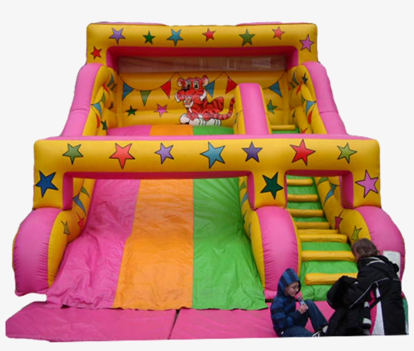 Clown Slide - Inflatable, transparent png