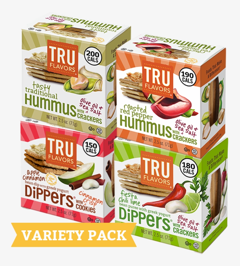 Tru Flavors Snack Pack Variety Pack - Natural Foods, transparent png