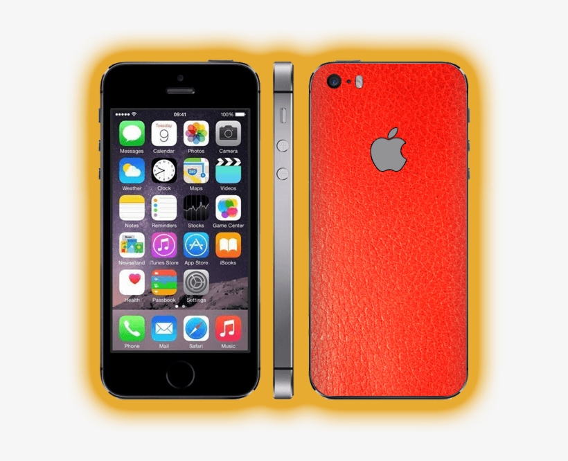 Leather Skins / Wraps - Айфон 5s Space Gray, transparent png