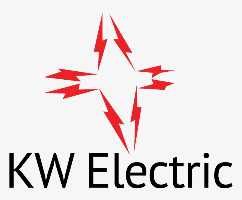 Bold, Serious, Electrical Logo Design For Kw Electric - Graphic Design, transparent png
