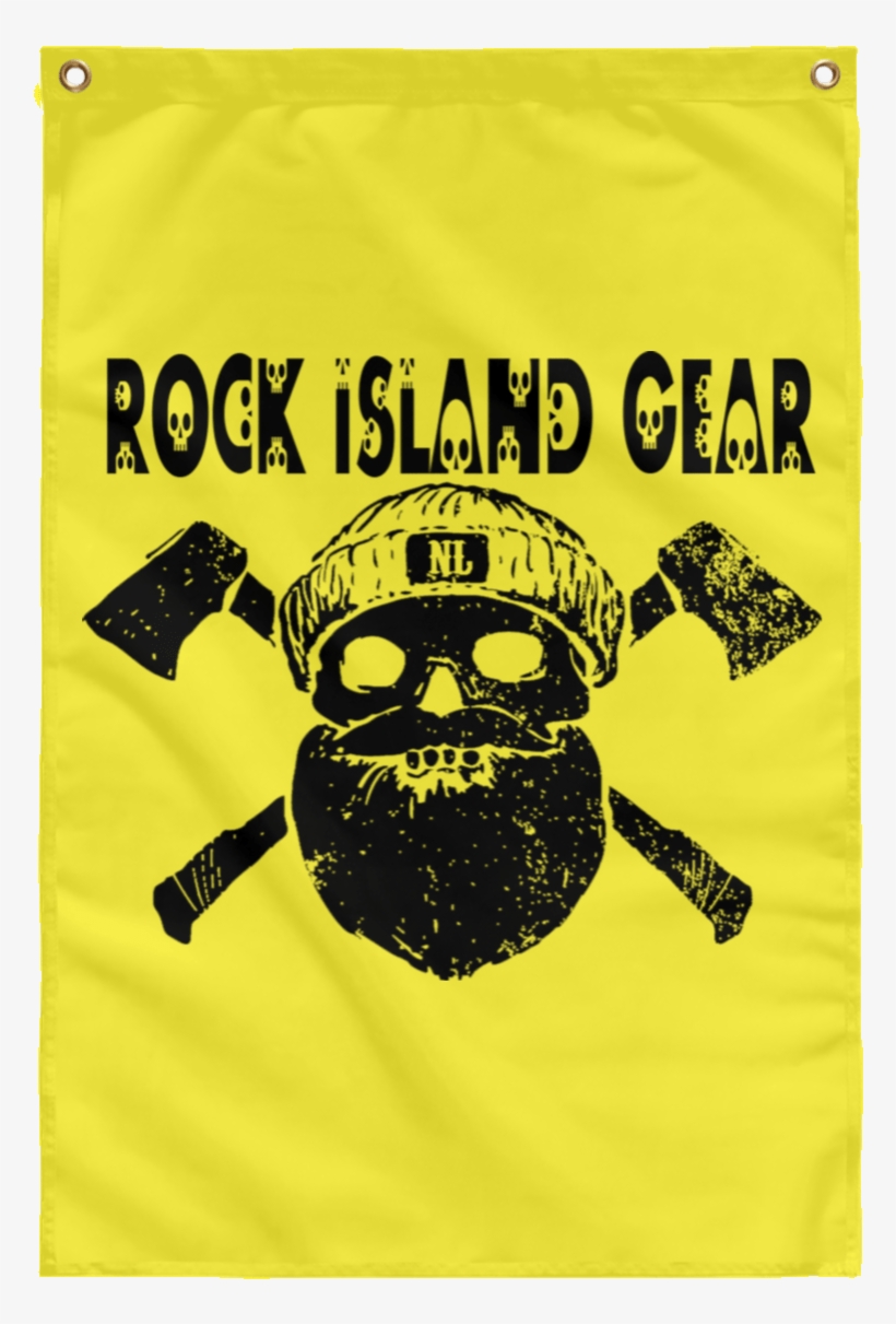 Rock Island Gear Lumberjack Wall Flag - Banner, transparent png