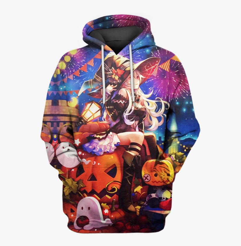 3d Witch Corrin Tshirt - Chicas Anime Halloween, transparent png