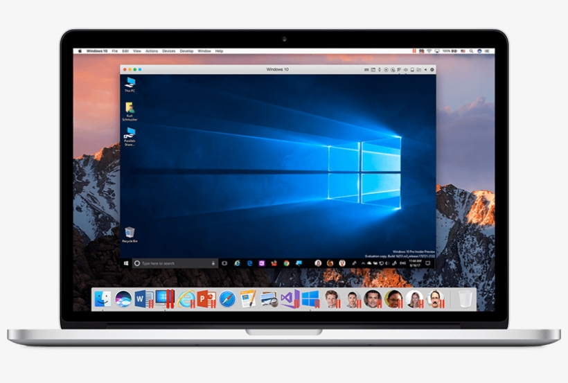 Parallels Desktop For Students Run Windows On Mac Without - Macos Sierra Fresh Install, transparent png