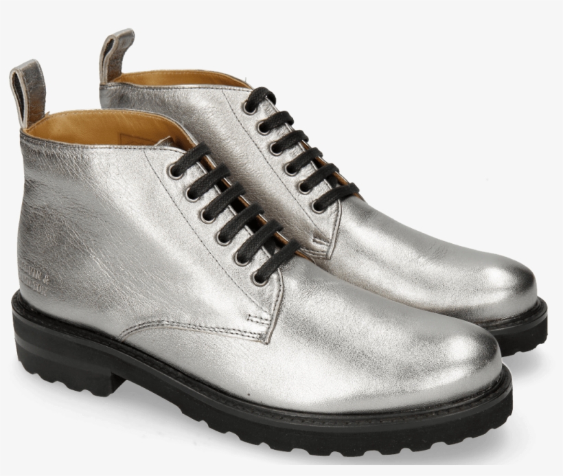 Ankle Boots Bonnie 2 Pewter Steel - Shoe, transparent png