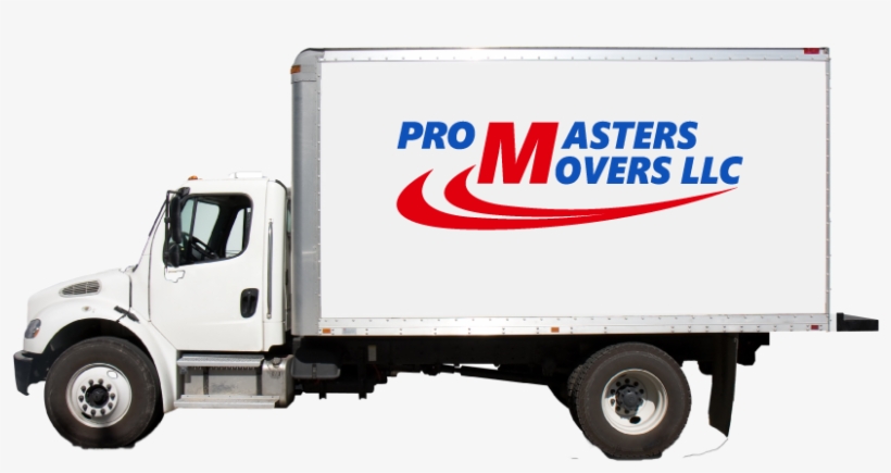 Moving Companies Bethesda Md - White Truck Side View, transparent png