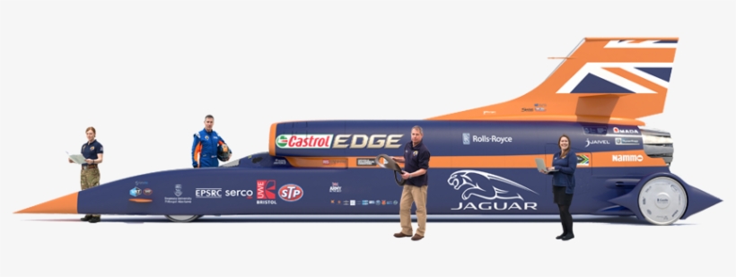 Supersonic Cars At Westhaven - Bloodhound Car, transparent png