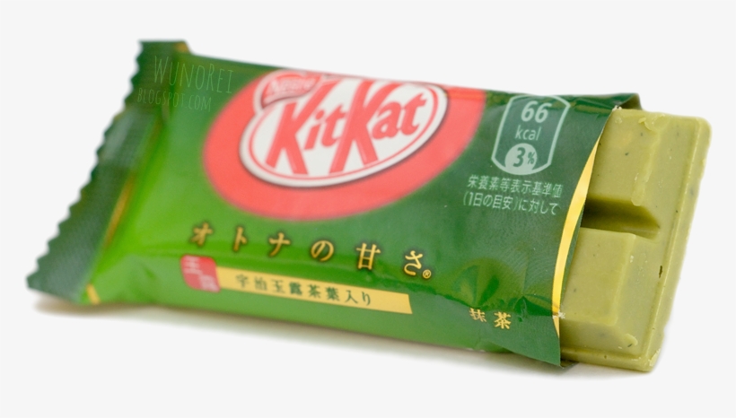 Today We Will Try The Last Kitkat From "otona No Amasa" - Kitkat Green Tea Png, transparent png
