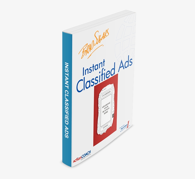 Instant Classified Advertising Upright - Book Cover, transparent png