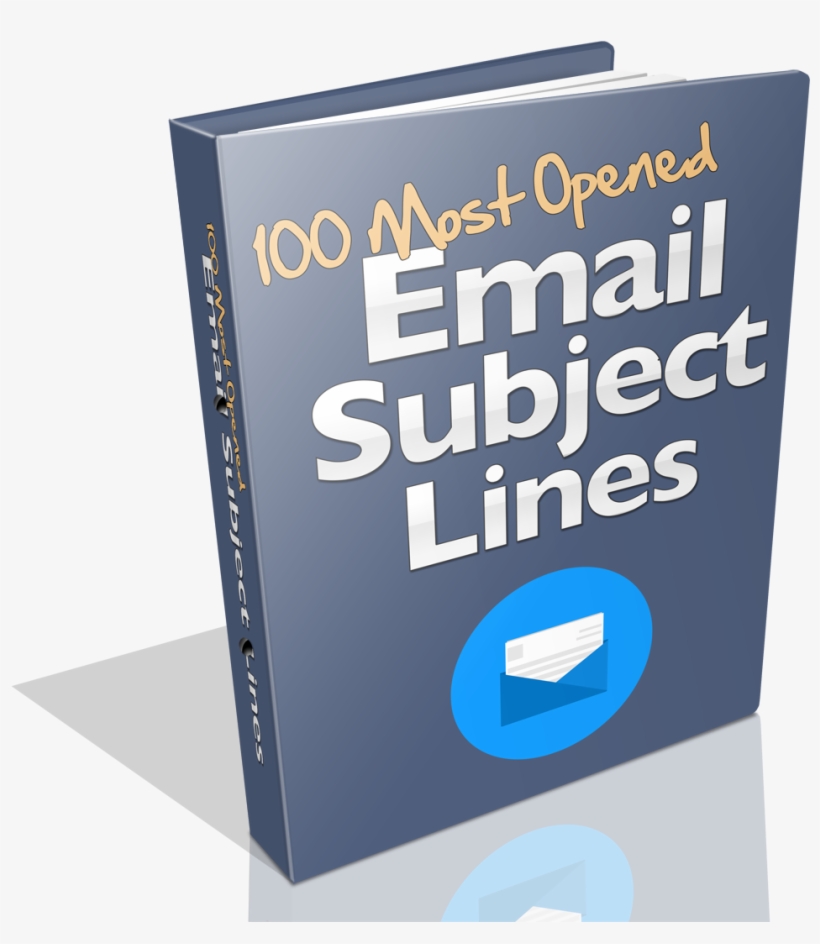 100 Most Opened Subject Lines Cover Final1 - Book Cover, transparent png
