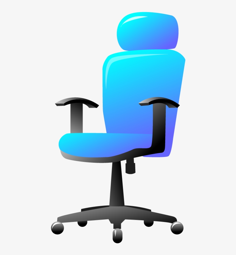 Household Goods Chair Icon - Chair Icon Blue Png, transparent png