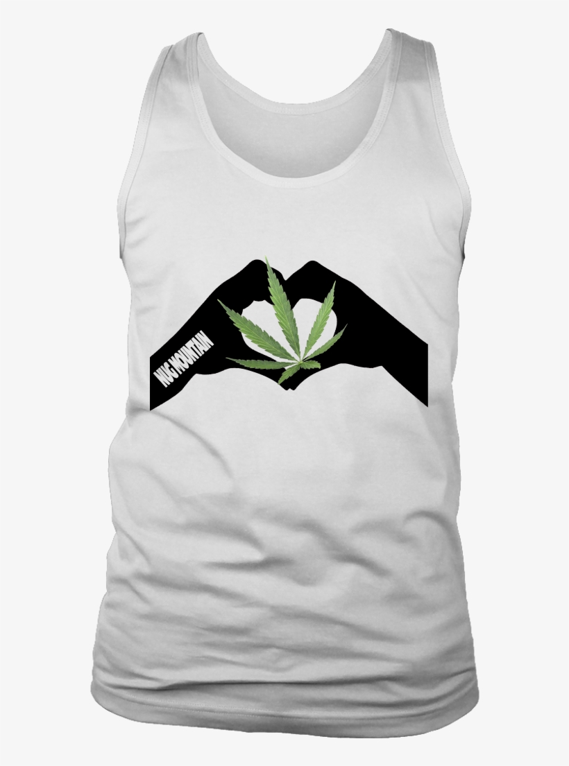 Heart Weed Men's Tank From Nug Mountain - Shirt, transparent png