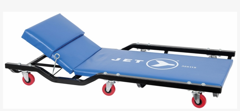 42" Adjustable Head Creeper - Sunlounger, transparent png