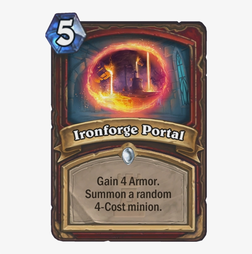 Ironforge Portal - Hearthstone Rastakhan Rumble Cards, transparent png
