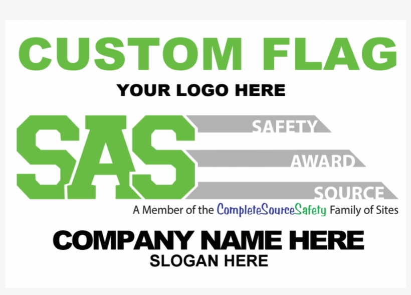 Custom Printed Promotional Flag 3'x5' Double Sided - Signs, transparent png