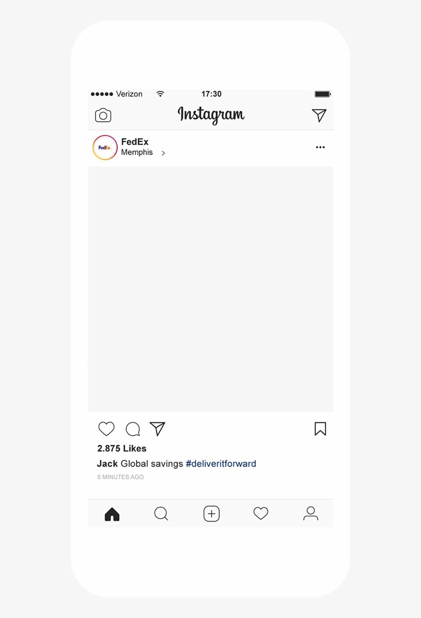 Fedex Sustainability Design And Photography For 2017 - Instagram, transparent png