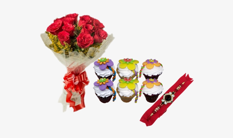 Rakhi Delight Combo - Flower Buke, transparent png