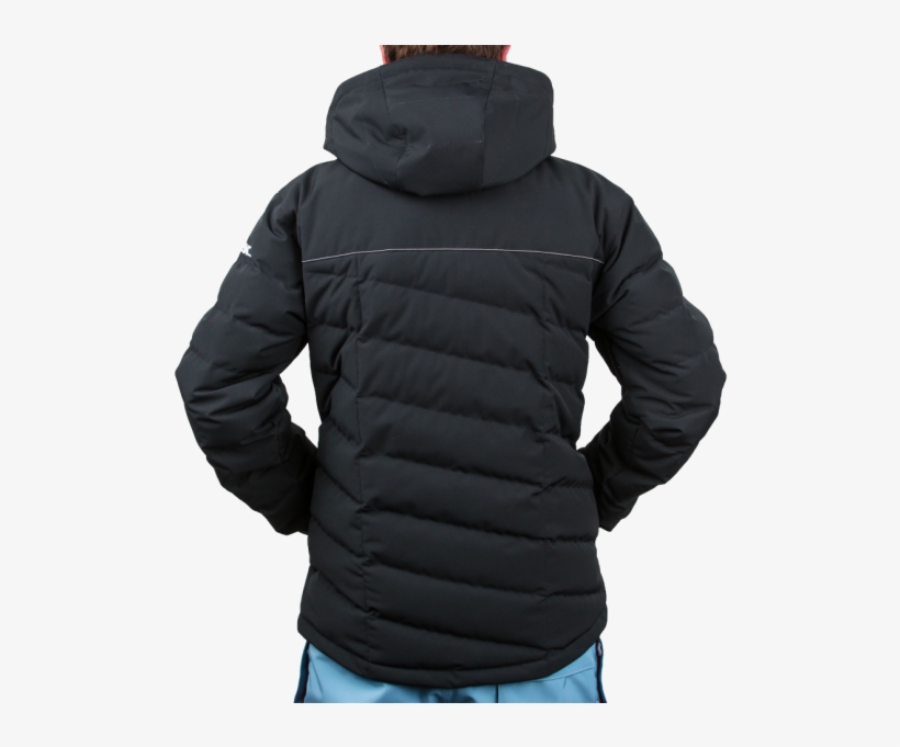 Men's Shelter Parka Black Back - Hoodie, transparent png