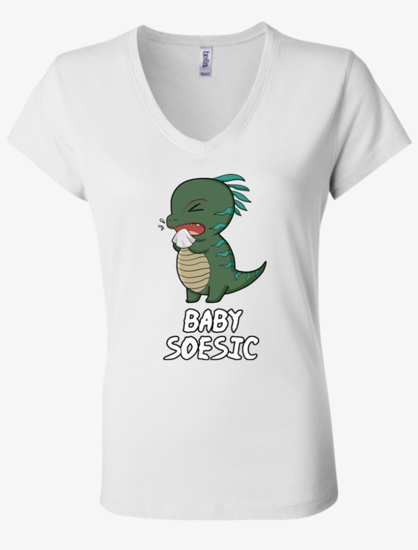 Baby Soesic Ladies' V-neck Tee - Star Wars Baby Onesie, transparent png