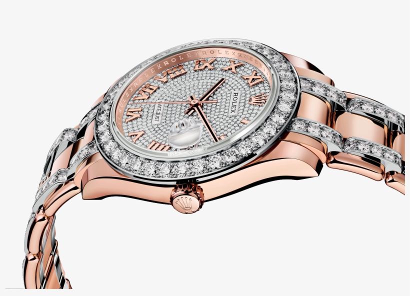 Diamond Men Watch Rolex Powder Sa Omega Clipart - Relojes Rolex Para Hombre Diamantes, transparent png