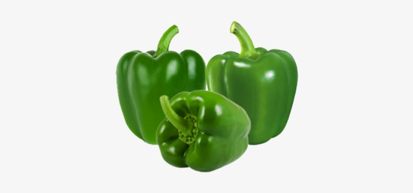Green Capsicum - Capsicum Green, transparent png