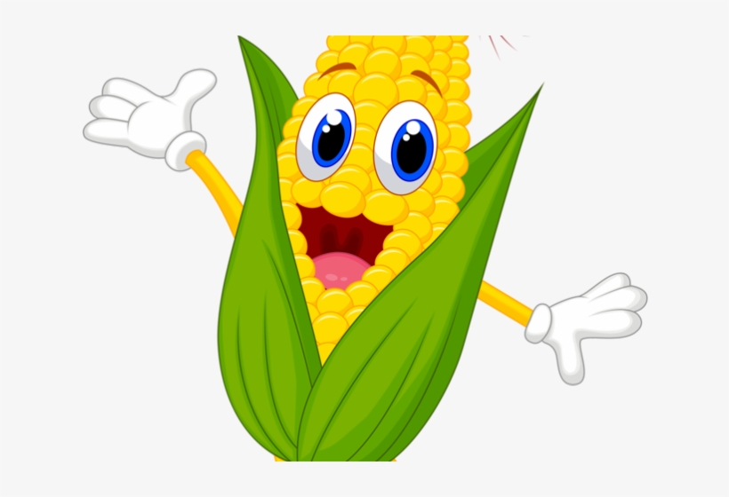 Korn Clipart Vegitables - Mazorca De Maiz Dibujo Animado, transparent png