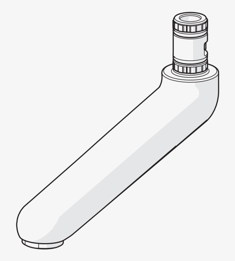 Hansa, Spout, L=161,, transparent png