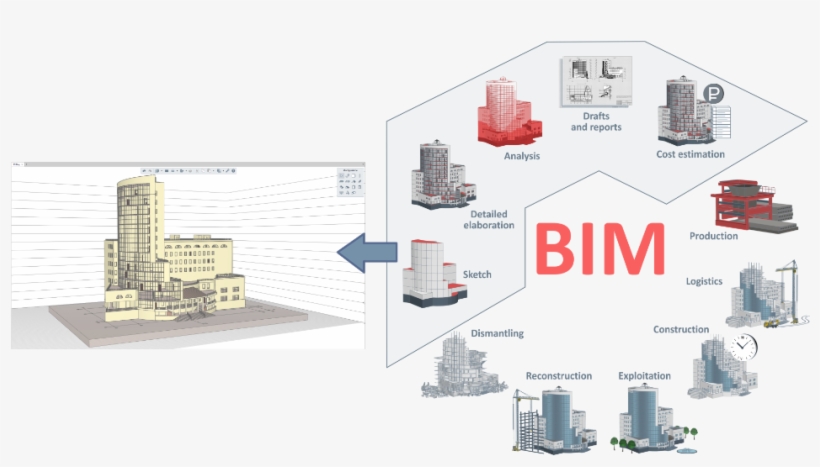 Building Information Modeling - Architecture, transparent png
