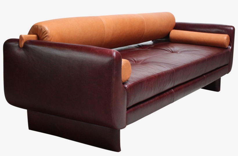 Vladimir Kagan Matinee Sofa Daybed In Leather Garcia - Studio Couch, transparent png