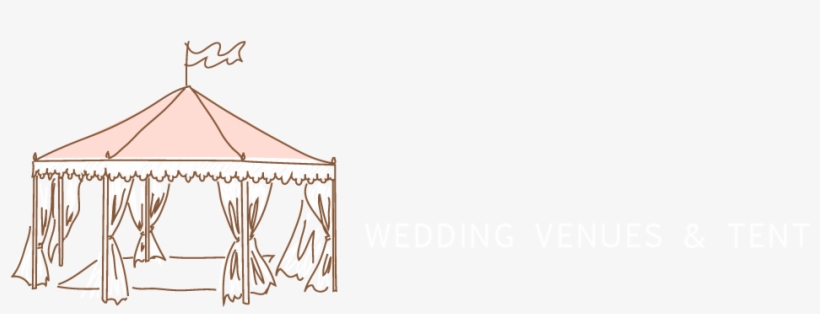 Wedding Venue & Tents - Illustration, transparent png