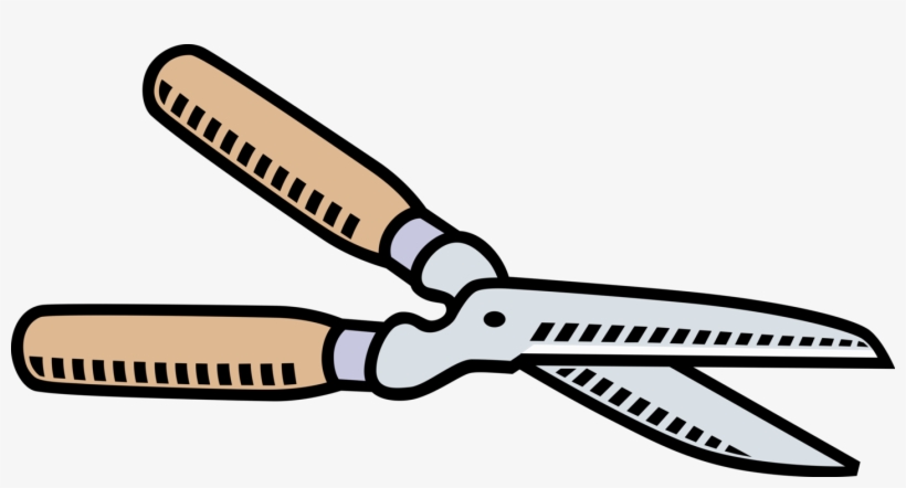 Vector Illustration Of Gardening And Lawn Care Pruning - Vector Tijeras De Podar, transparent png