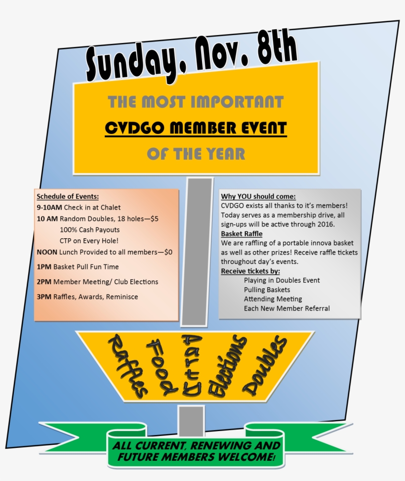 10 Am Random Doubles, 18 Holes $5 100% Cash Payouts - Importados, transparent png