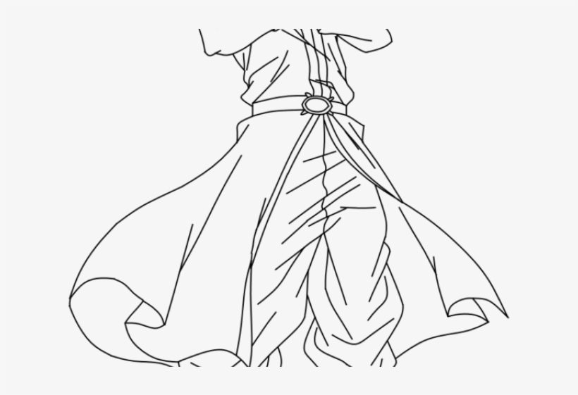 Drawn Fairy Tale Natsu Dragneel - Line Art, transparent png