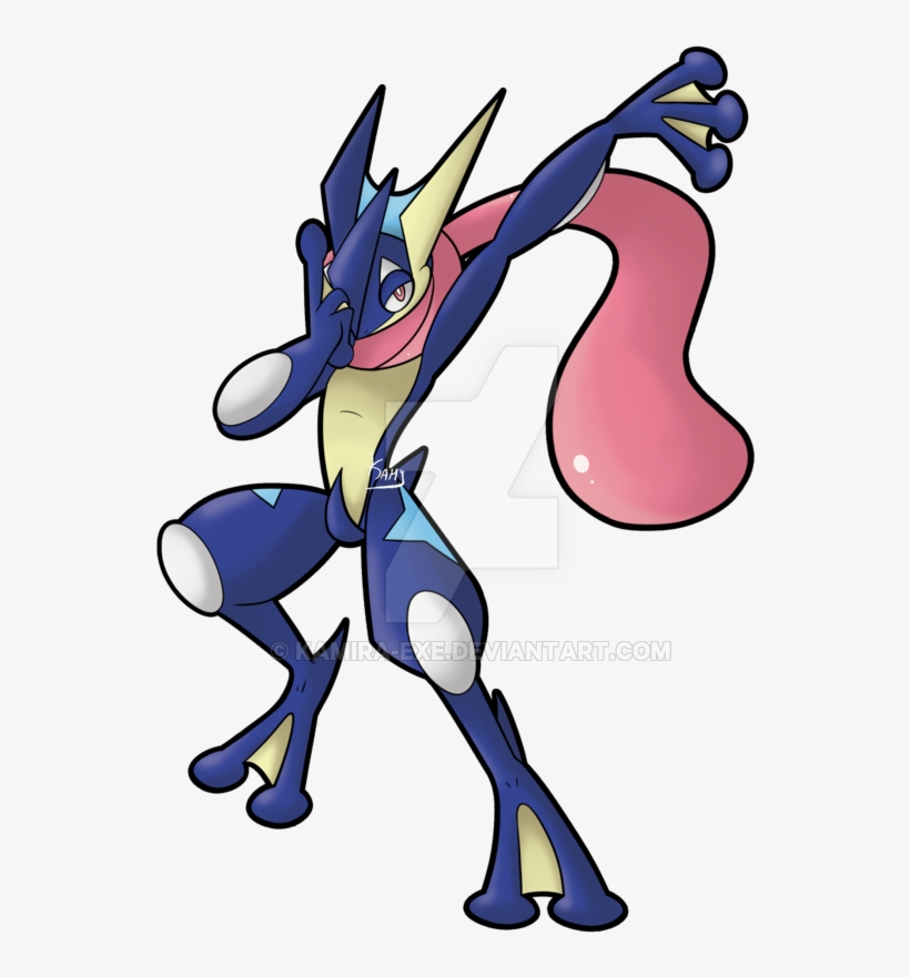 Pin By Taylor Aurty On Greninja - Cartoon, transparent png