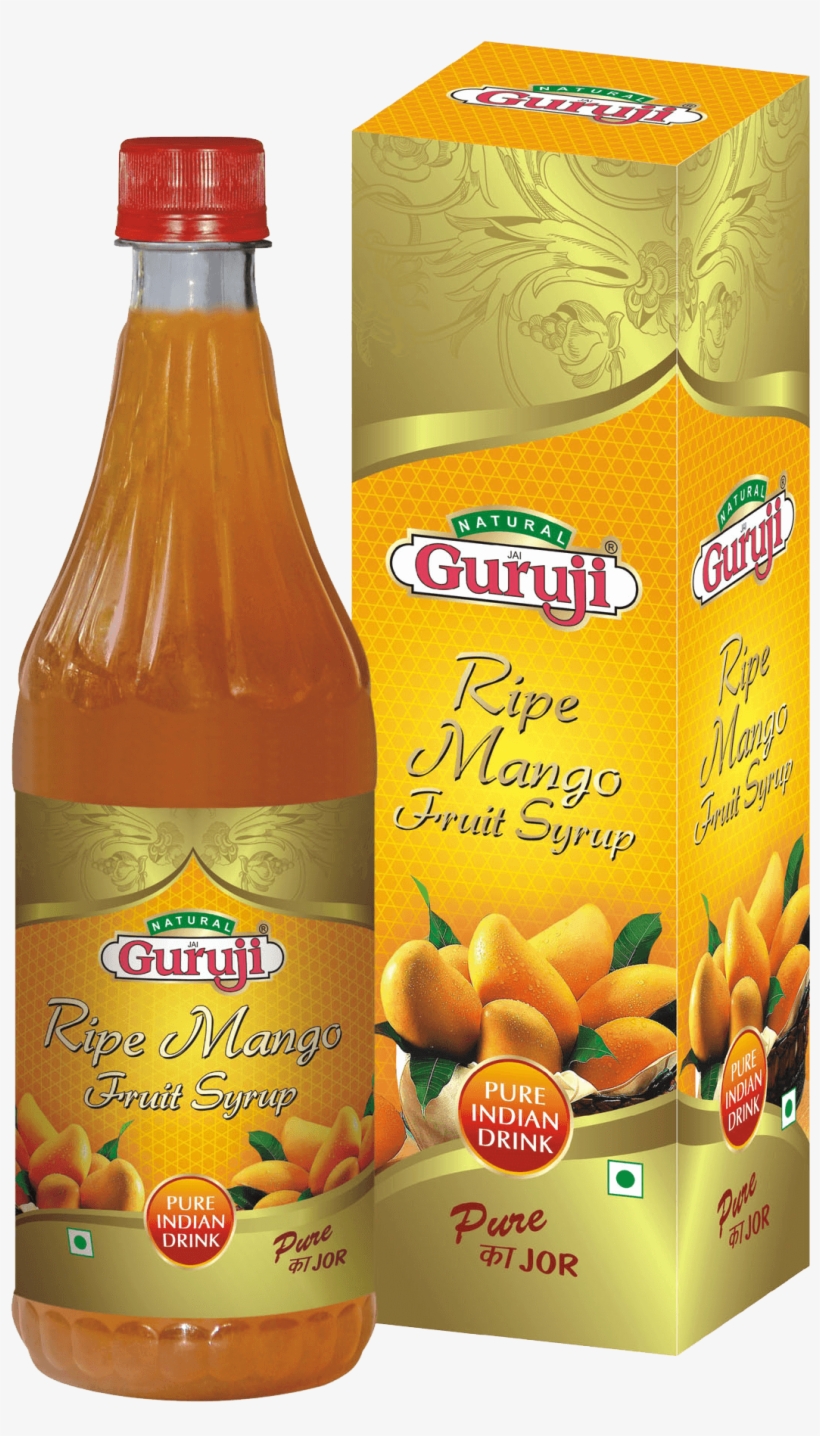 Ripe Mango Fruit Syrup - Guruji Thandai Png, transparent png