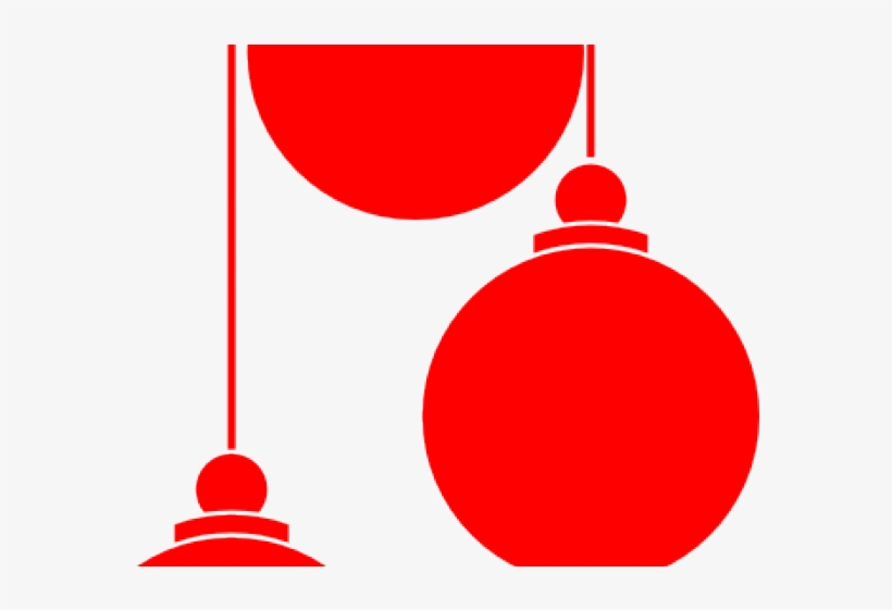 4 Christmas Ornament Clipart Red Free Clip Art Stock - Christmas Balls Vector Png, transparent png