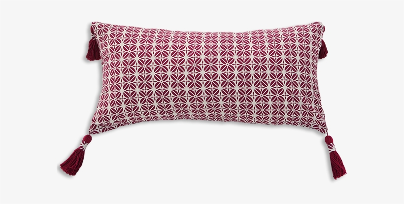 Long Tasseled Beet Coffee Bean Cushion Cover, Long - Throw Pillow, transparent png