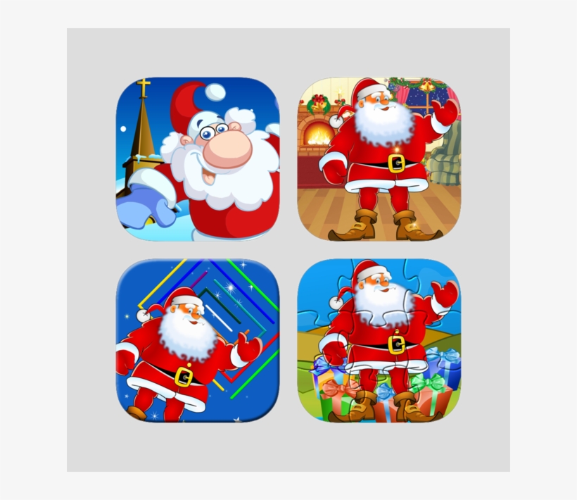 Christmas Party Game Box 4 - Santa Claus, transparent png