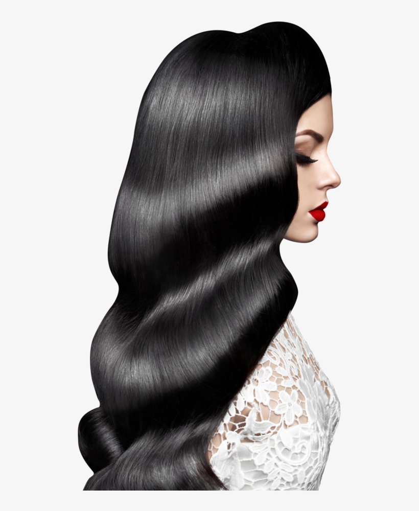 Jet Black Tape-in - Hairstyle, transparent png