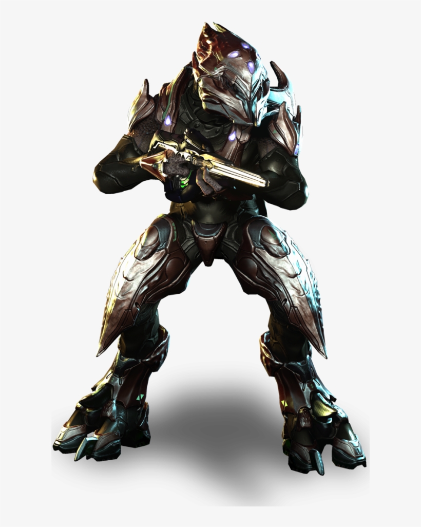 Covenant Remnant Sangheili Zealot - Halo 4 Elite Zealot, transparent png