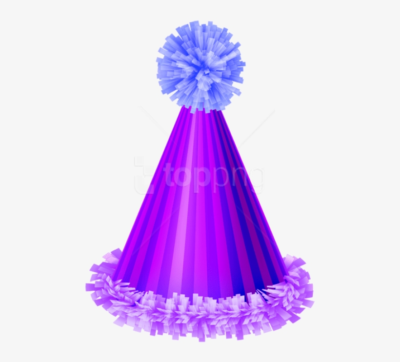 Free Png Download Purple Party Hat Png Images Background - Party Hat Picture Clip Art, transparent png